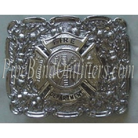 Fire Dept. Maltese Cross Belt Buckle