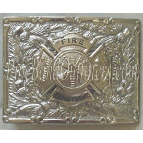 Fireman's Maltese Cross Belt Buckle