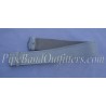 Pipers White Leather Waist Belt