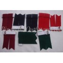 Pipe Band Kilt Flashes